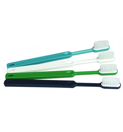 Brosse à dents écologique à têtes rechargeables ( Souple Blanc)